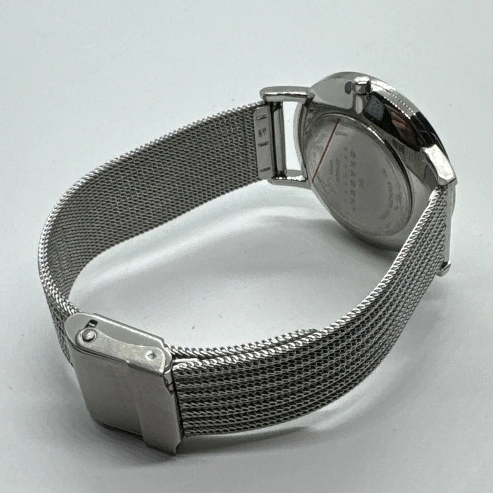 Skagen Denmark SKW2284 Women's Silver Stainless Steel Mesh Analog Watch AEA283